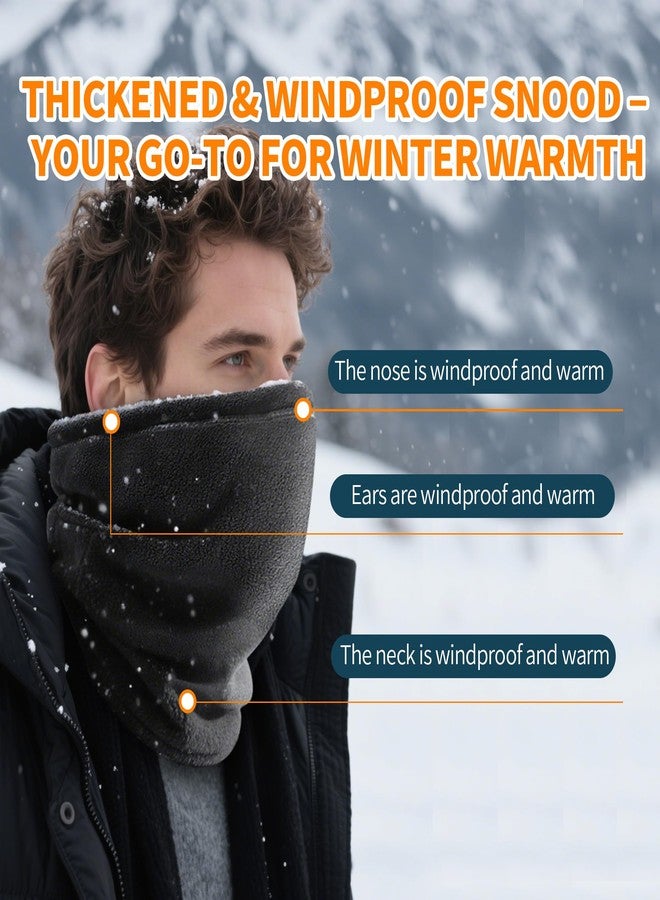 TACTICAL BIRD Neck Gaiter Face Cover Scarf, Breathable Sun & Wind-proof for Skiing Fishing Hiking Cycling Running (Black) - Image 2